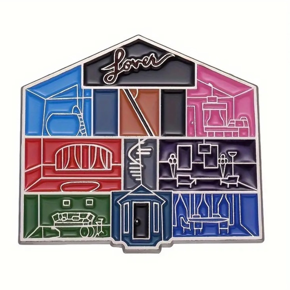LOVER HOUSE / ERAS TOUR - TAYLOR PIN - Picture 1 of 9